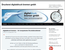 Tablet Screenshot of digi-druck.de